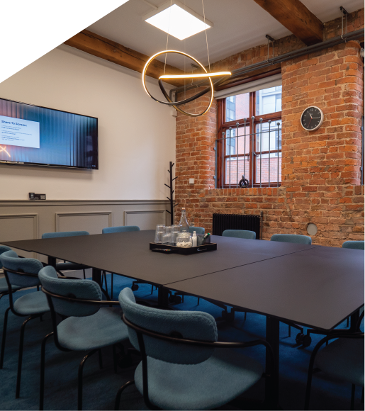 colony coworking flint glass works meeting room available for hire