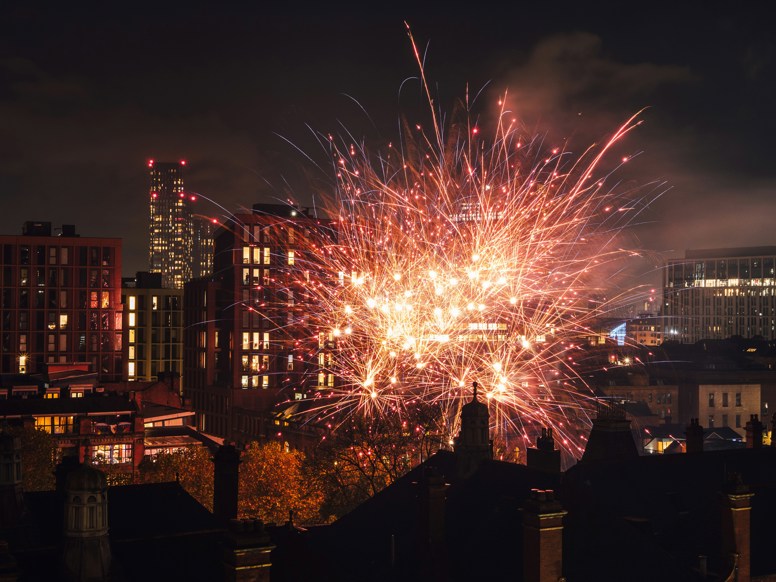 Manchester firework displays