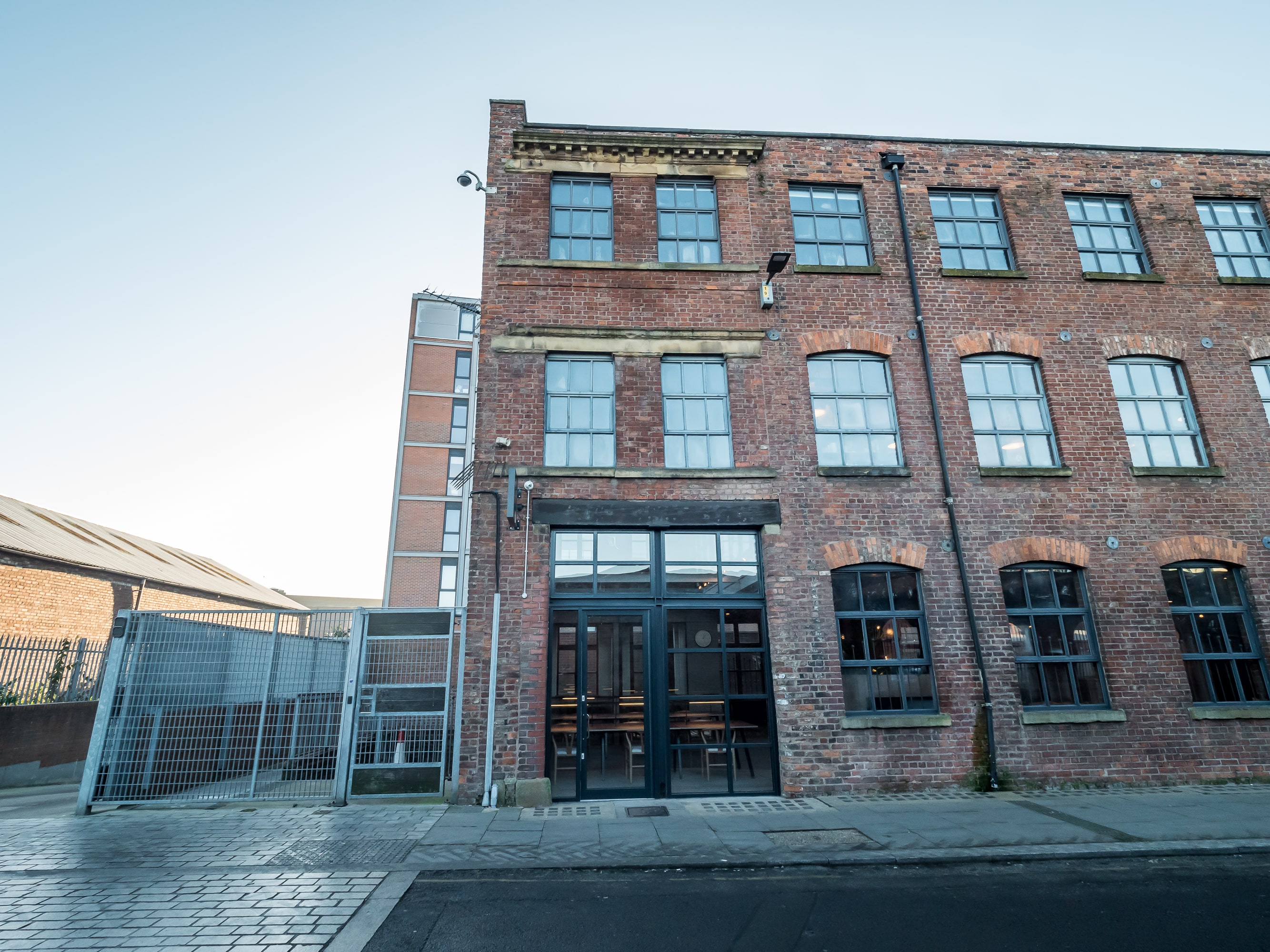 flint glass works exterior