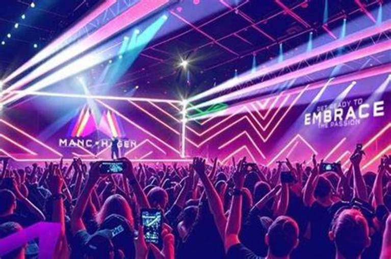 A crowd of people at a concert
AI-generated content may be incorrect.