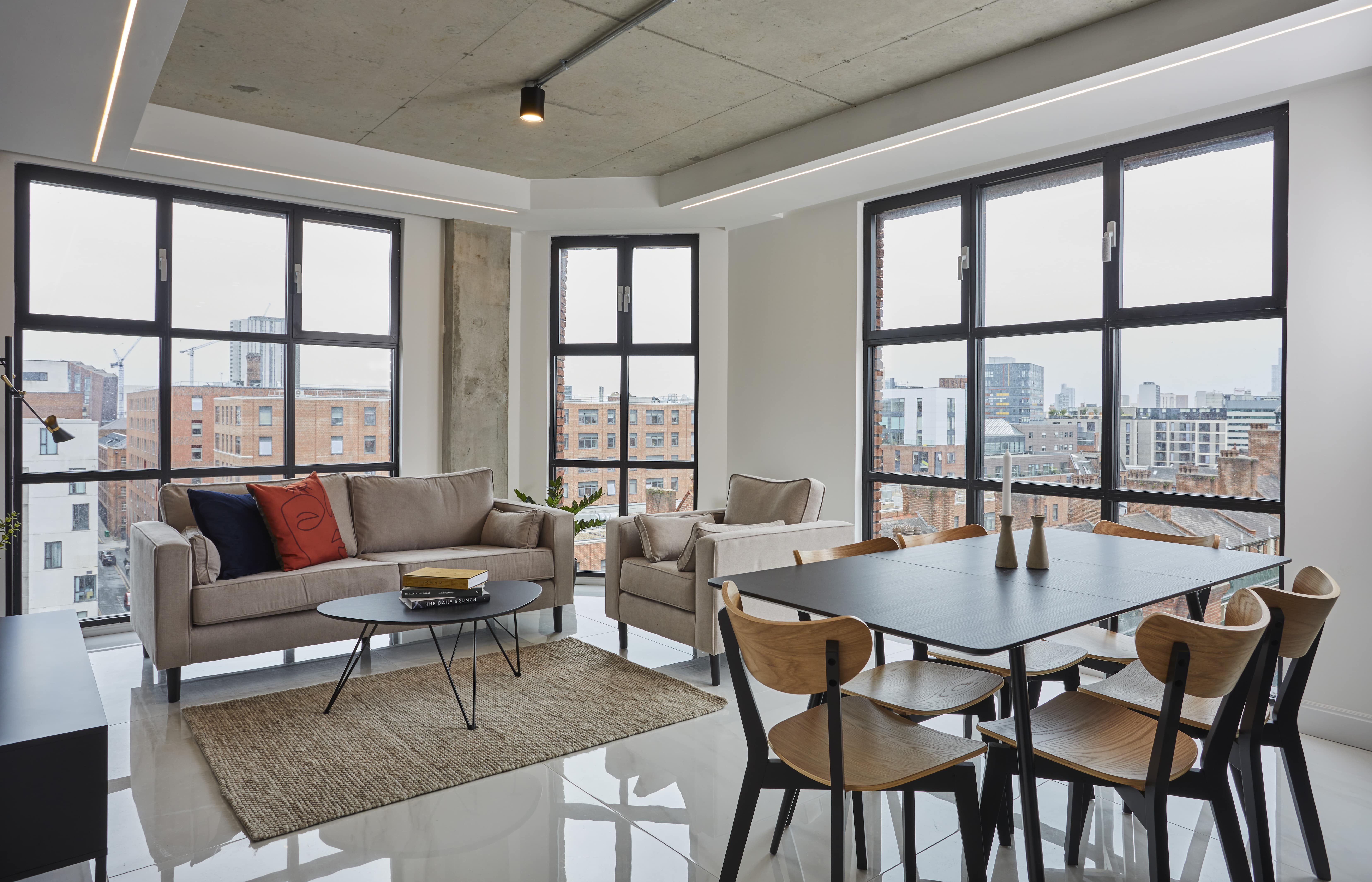 furnished apartment in manchester city centre